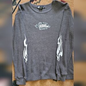 Vintage No Fear Waffle Knit Shirt